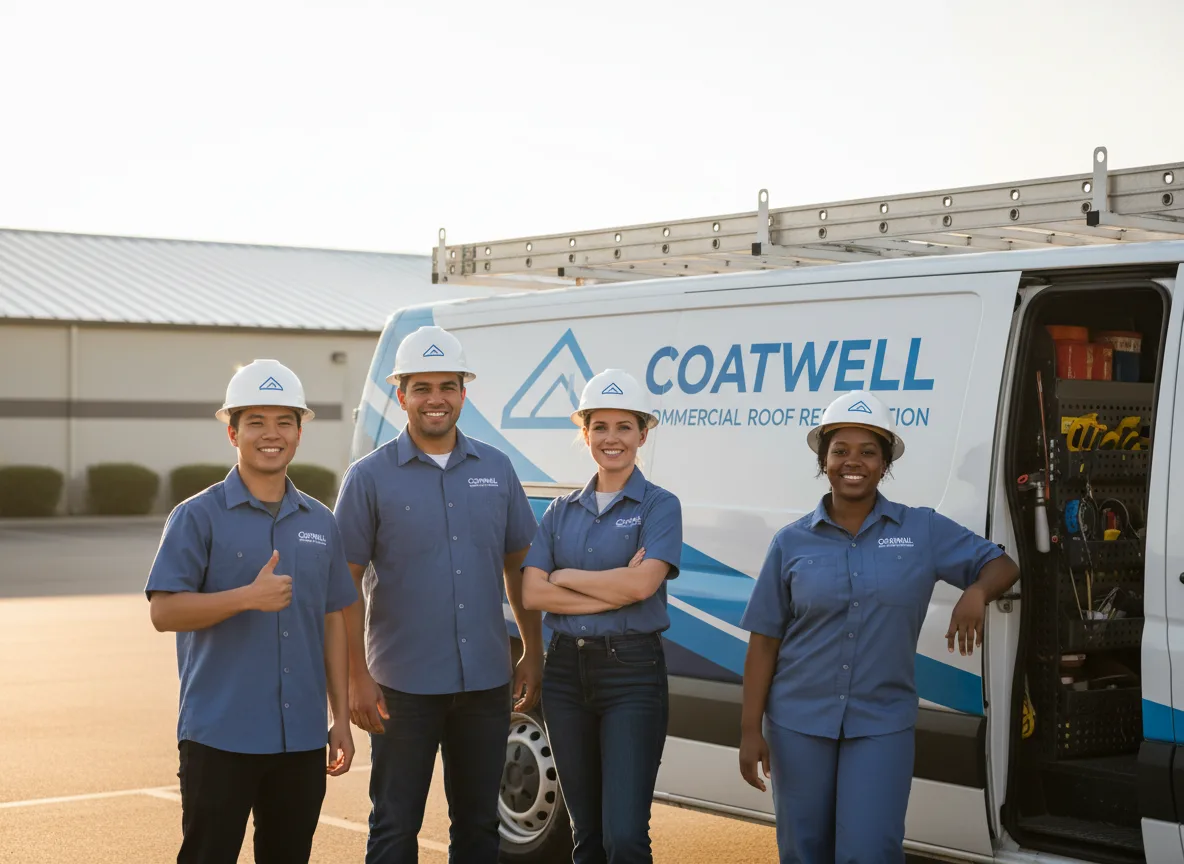 Commercial roof coating company in Vega, TX